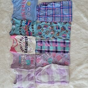 Children's Place Pajama Bundle Winter - Spring Girls Size 10-12